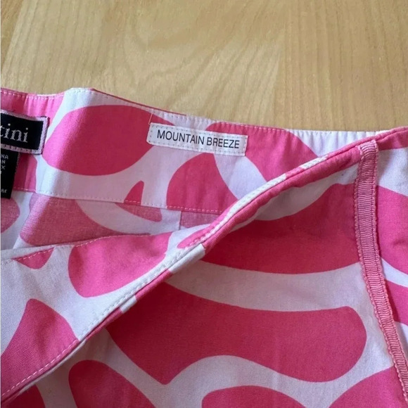 GOLFTINI SKORT MOUNTAIN BREEZE PINK BARBIE ALL OVER PRINT WOMENS SZ 6L - Picture 4 of 5